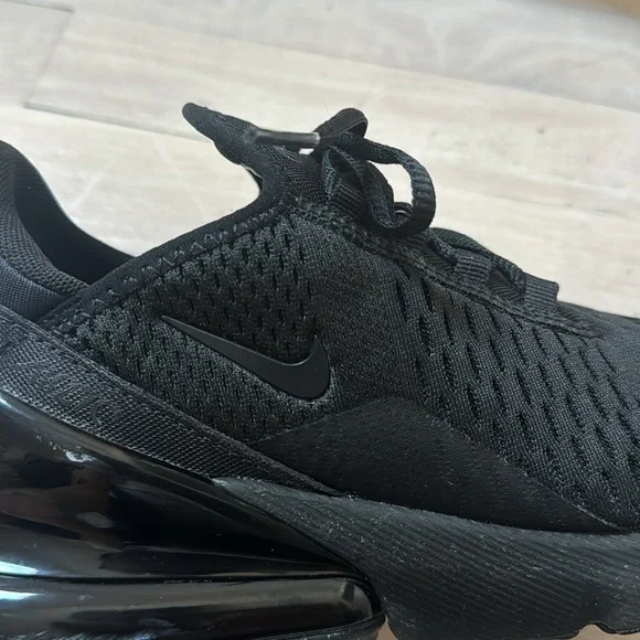 Nike Air Max 270 'Triple Black' Running Shoes - Picture 7 of 7
